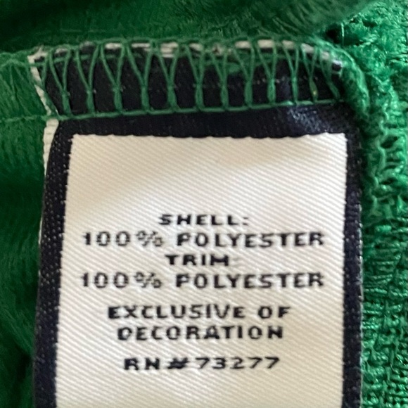 NWOT FILA Green and White ITALIA Zip Up Sweatshirt Jacket Men’s Size 2XL - Picture 10 of 11